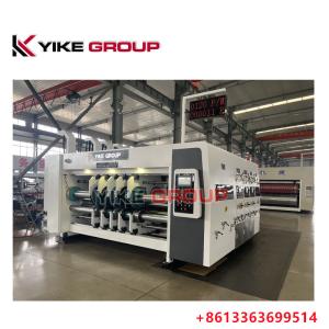 YIKE GROUP Flexo Printer Slotter Die Cutter Stacker Machine For Different Kinds