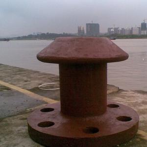 Galvanized Mooring Bollards Standard Or Customized Design OEM / ODM Weight