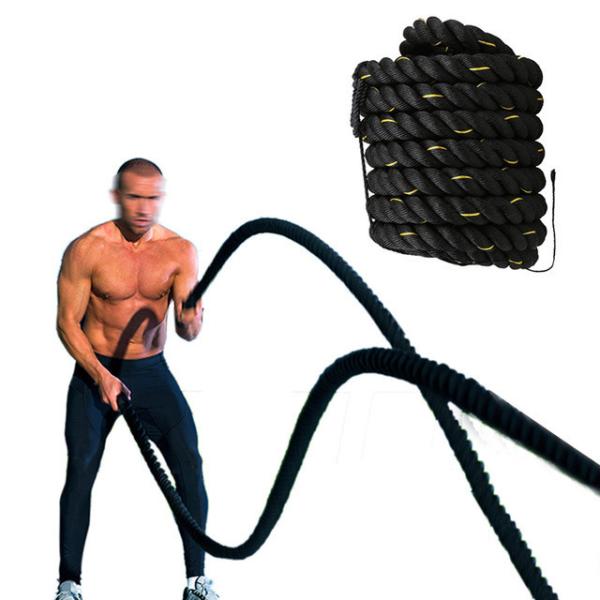 4-20kg Heavy Polyester Polypropylene Battle Rope with Customized Breaking
