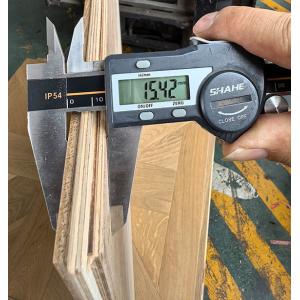 Natural Smoked Oak Parquet Flooring with 800 x 800MM versailles parquet floor