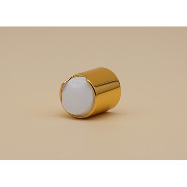 PP Disk Top Cap Aluminum Outside Plastic Inside Silk Screen Printing