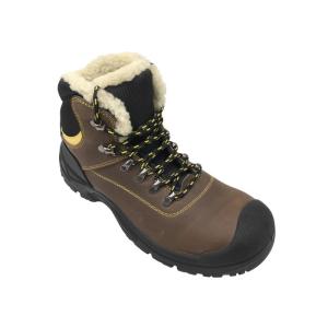 Wholesale Size Customized Industrial Work Boots Artificial Fur Lining Warm Keeping For Skier from china suppliers