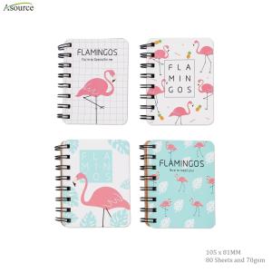 70gsm Fashion Cute A4 Notebooks Mini Spiral Thread Binding Notebook