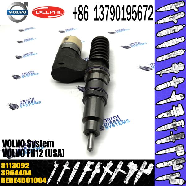 High Quality Diesel Fuel Electronic Unit Injector BEBE4B01004 For FH12 3964404 8113092 VOL FH12 (USA)