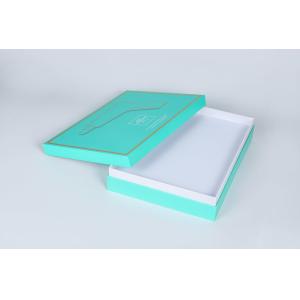 FSC Rigid Cardboard Gift Boxes Custom Printed Gold Foil