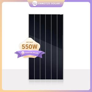 550W Bifacial Photovoltaic Modules PV Panel Increased 30% Extra Power