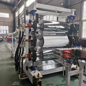 Feeding Mode One Feed Plastic Sheet Extrusion Machine for Thermoforming