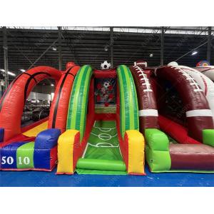 Large Newly Designed Custom Made Exciting Inflatable Kids 7 In 1 Carnival Games