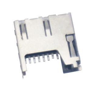 1.85H 8 Pin Micro SD Memory Card Holder Push Push Internal Welding Type Socket