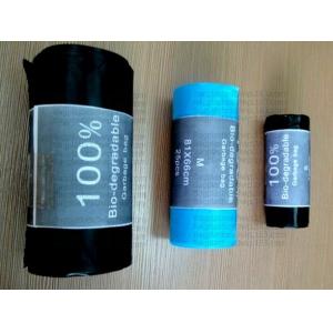 ASTM D6400 100% Compostable Trash Bags, 2.6 Gallon, 9.84 Liter, 100 Count, Extra