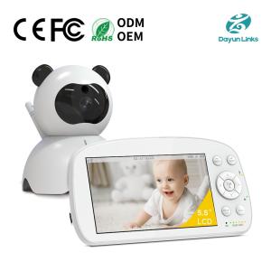 China 2 Way Full HD Video Babyphone Camera 360 Degree Pan Rotation Angle with 5.5 720P HD LCD Screen on sale