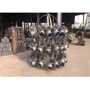 China A234WPB Butt Weld Steel Standard Asme B16.9 Carbon Steel Lateral Tee on sale