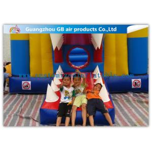 20 Ft Inflatable Crocodile Bouncer , Crocodile Inflatable Jumper Pvc Tarpaulin