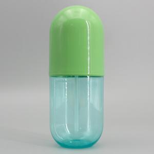 Capsule Shape 120mm 8.45oz Refillable Plastic Spray Bottles