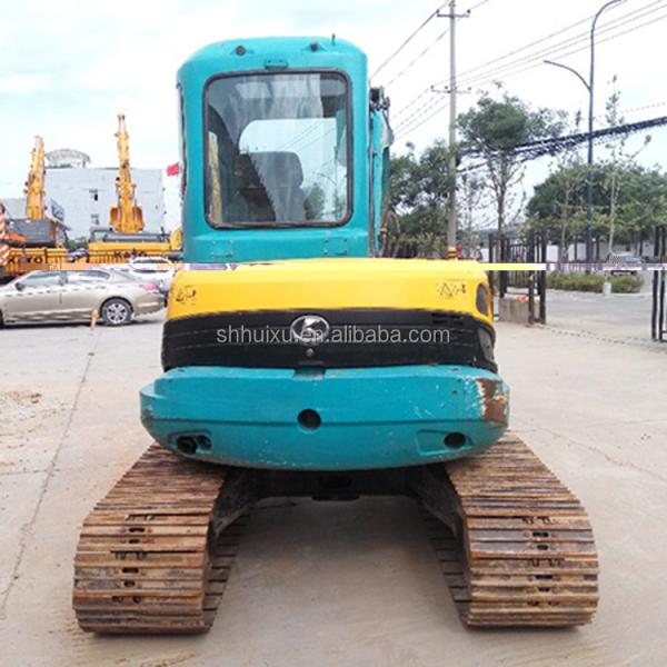 Japan quality used excavator Kubota 161 small 6.1 ton mini second hand crawler excavator