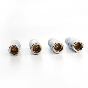 Full EMC shielding K series 8-core male IP68 waterproof plug with solder