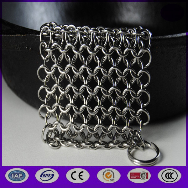 Metal Ring Cast iron scrubber from china suplier