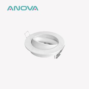 Commercial Lighting Recessed Spotlight Frame With 20° Tilt And Rotating Housing