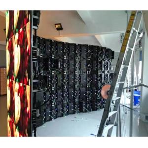 Super Thin P3.91 Curved LED Screen Indoor Flexible LED Video Screen For Stage