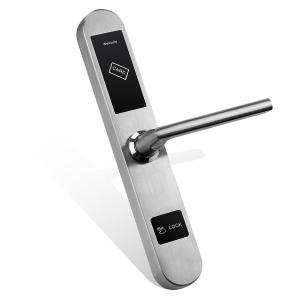 Aluminum Sliding Door Lock Smart Card Key Unlock 20% ~ 90% Working Humidity