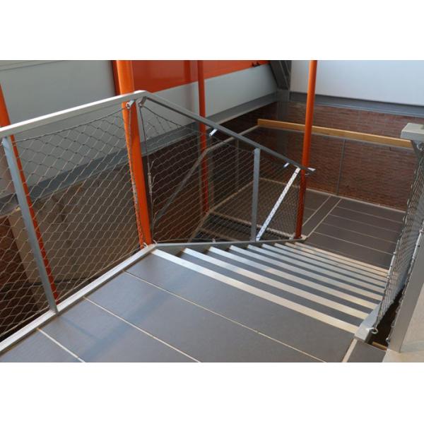 High Tensile Strength Stainless Steel Rope Netting for Animal Enclosure and