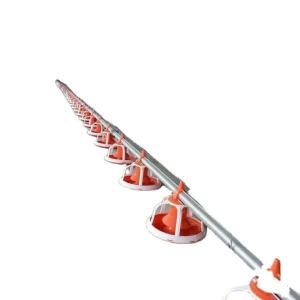 Floor Ground Chicken Water Feeding System Broiler Automatic Feeder