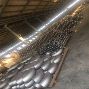 3d 5d Bend Long Weld Neck Flange , Blind Pipe Flanges Welded Elbow For Fipe