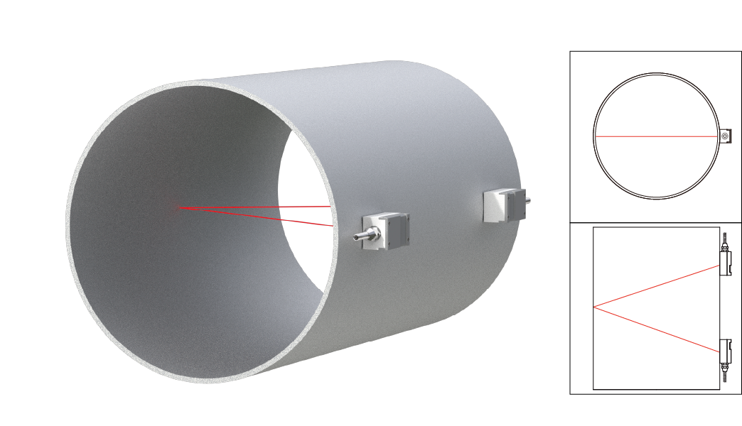 Clamp On Ultrasonic Energy Meter ST501 PT100 Utilizing Transit Time Method for Accurate and Measurement of Liquid Flow Rates