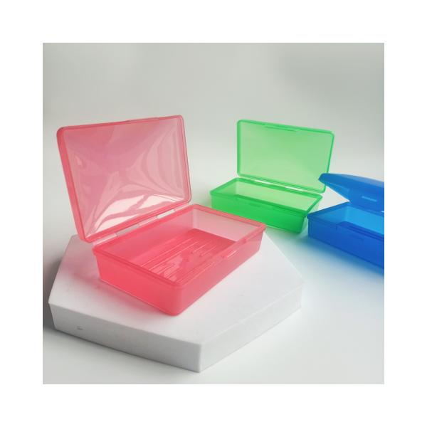 Quality Convenient Rectangular Soap Holder Made of Recycled Plastic for Bathing Necessities for sale