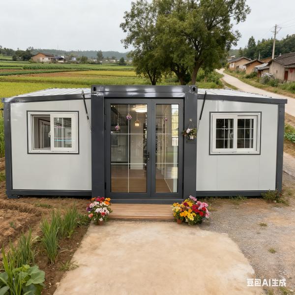 50-75 Mm EPS Sandwich Panel Foldable 20ft Container with 1,172 Cubic Feet