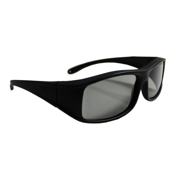 Black / Read / Blue Ghost And Flicker Environment - Protective Free Polarized 3D