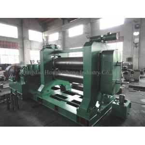 Dia 450mm Length 1200mm Rubber Calender Machine For Conveyor Belt