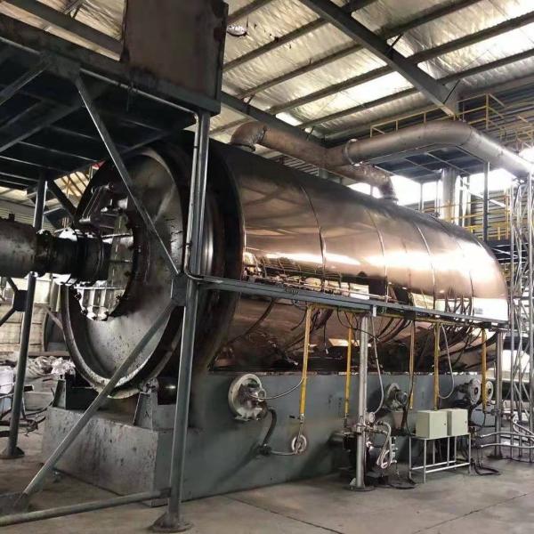 Quality Continuous Waste Tyre Pyrolysis Plant with 380V/50HZ Voltage and 20-30 Tons Capacity for sale