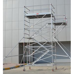 Wholesale Protable Folding Mobile Painting Plastering Scaffold Tower Aluminum Platform from china suppliers