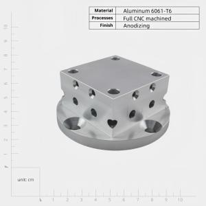 Wholesale Precision Anodized CNC Machined Aluminum Parts For Electronics And Communications from china suppliers