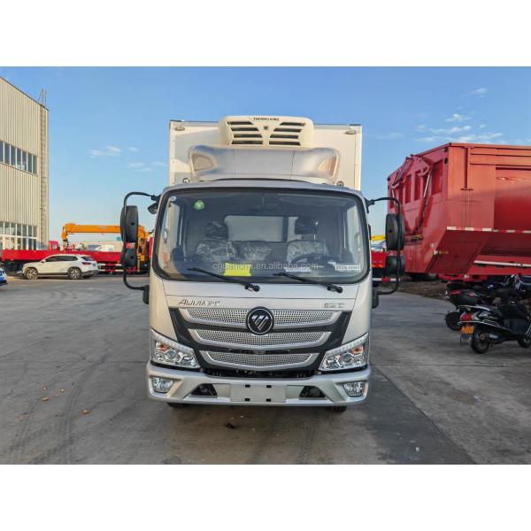 Foton 4x2 Small Refrigerator Truck Gasoline Fuel Type Cold Chain Transport Vehicle
