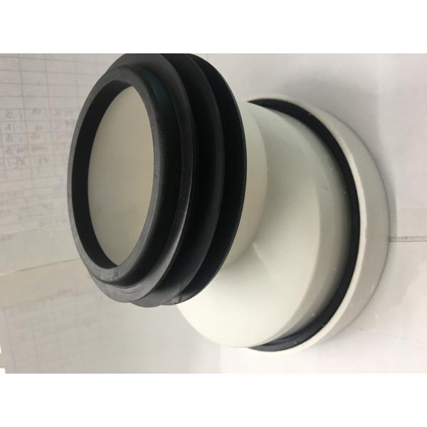 Quality No Smell Plastic Thread Toilet Shifter Offset Pan Collar With Two Piece Structure for sale