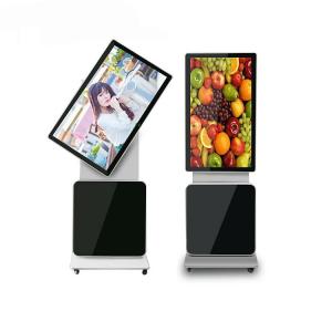 360 Degree Rotating Floor Standing Kiosk With Built In Ventilation System