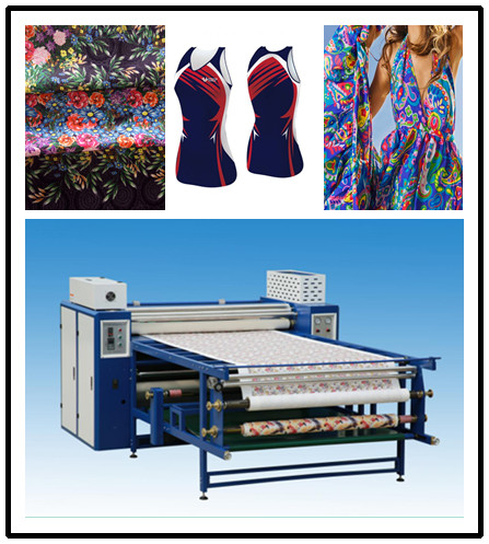 Quality Roller To Roller Textile Calender Machine Heat Press Machine For Transfer Printing for sale