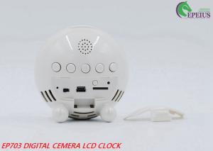 Wholesale Motion Detection Wifi Camera Clock Wireless IP 1080P HD Alarm Clock Cam from china suppliers