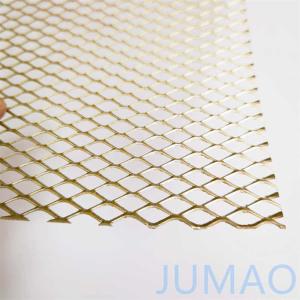 Fluorocarbon Coating Architectural Expanded Metal Extruded Metal Mesh