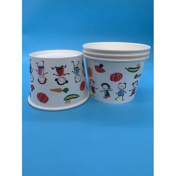 Quality Customized Cheap Hot Insulated Double PE 28oz Recyclable Paper Bowls for sale