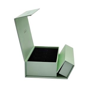 Customized Collapsible Magnetic Closure Gift Box Foldable And Rigid Folding