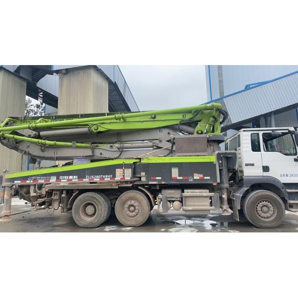 Zoomlion 2022 40m Shandeka Chassis Concrete Pump Truck Diesel Power Type with 3 Shafts