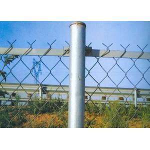 Wholesale 14 Gauge Diameter Protecting Chain Link Security Fence With 57 Mm Hole Opening from china suppliers