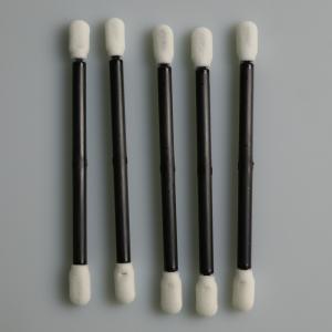 84mm PP Stick Polyurethane Foam Tip Swab With Double Heads