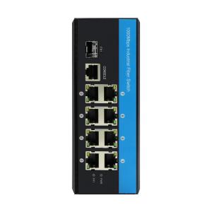China 8 Port RJ45+1*SFP L2 Managed Gigabit Ethernet Switch IP40 Dual Power Input Poe Switch on sale