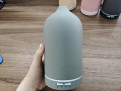 HOMEFISH PP Ceramic Aromatherapy Ultrasonic Aroma Humidifier 2.4MHz
