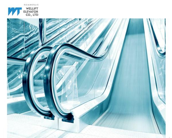 Quality Streamline Handrail Design Parallel Escalator With Variable Frequency Control for sale
