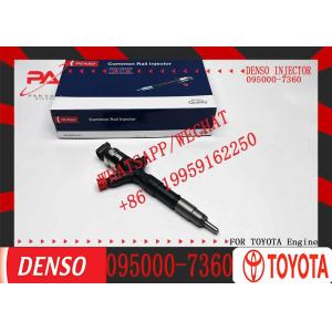 Wholesale New Common Rail Injector 095000-7360 095000-6870 095000-5890 095000-5891 for 1KD 2KD Diesel Nozzle Assembly High Quality from china suppliers